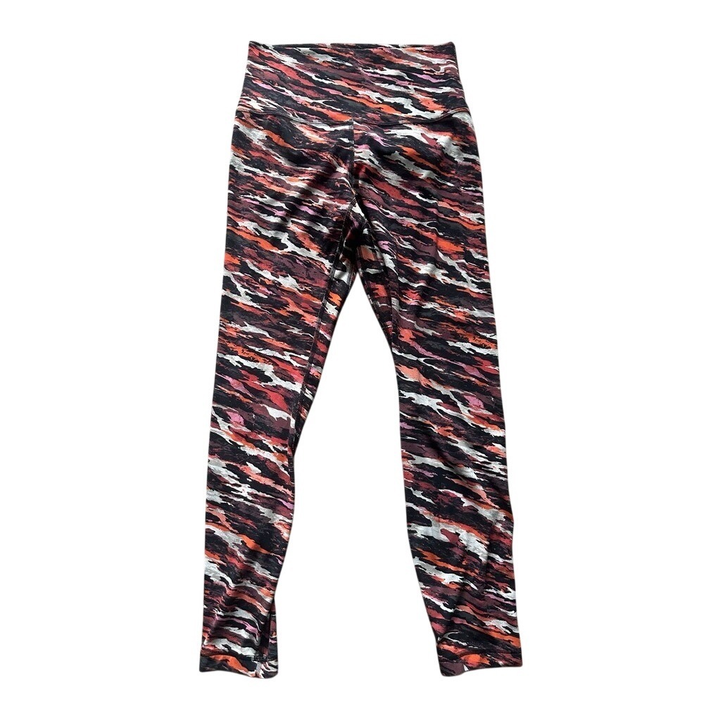 Lululemon Lunar New Year Align High-Rise Pant 25" *Tiger Tide Smoky Red Multi 6